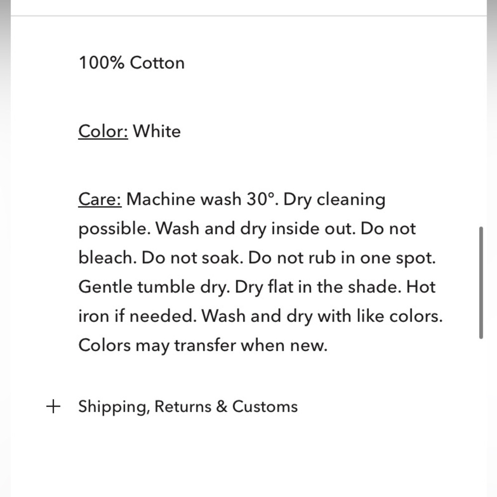 Dé Rococo high waisted white denim - Picture 13 of 14